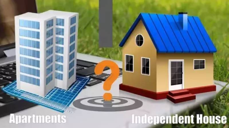 apartment vs independent house