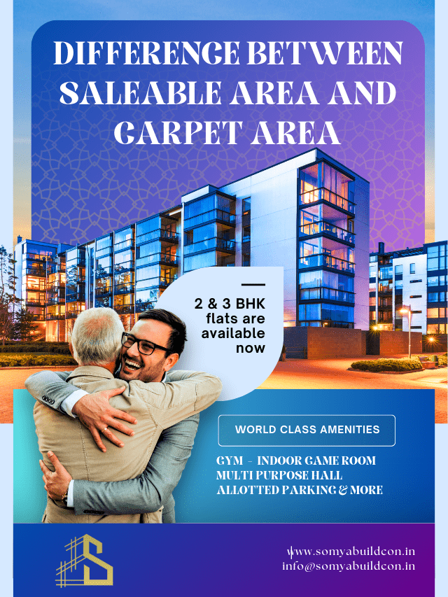 Difference Between Saleable Area And Carpet Area