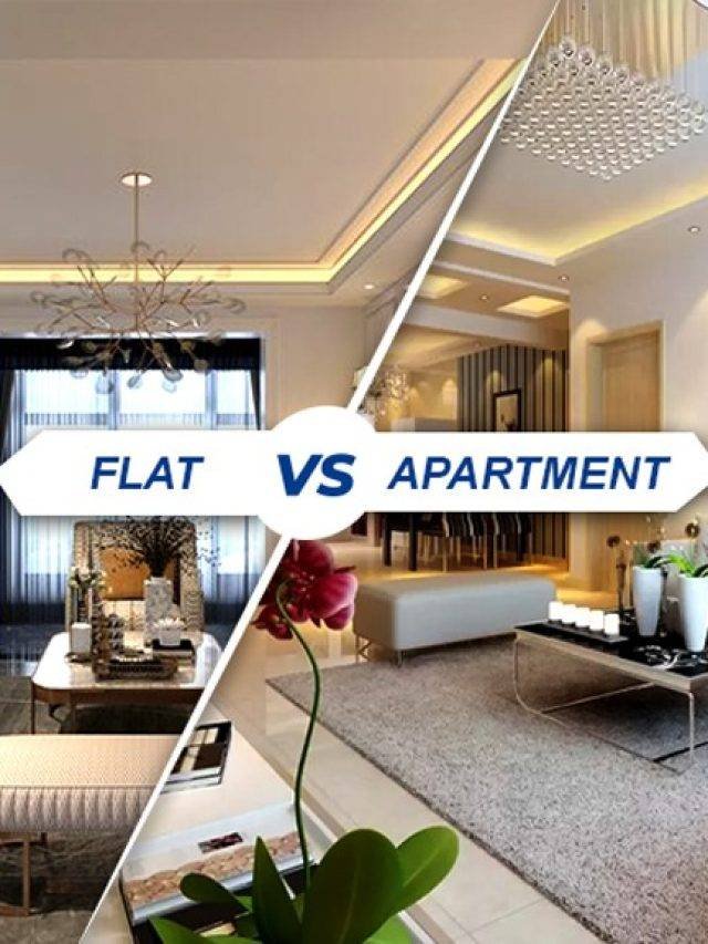 Is there a difference between flat and apartment?