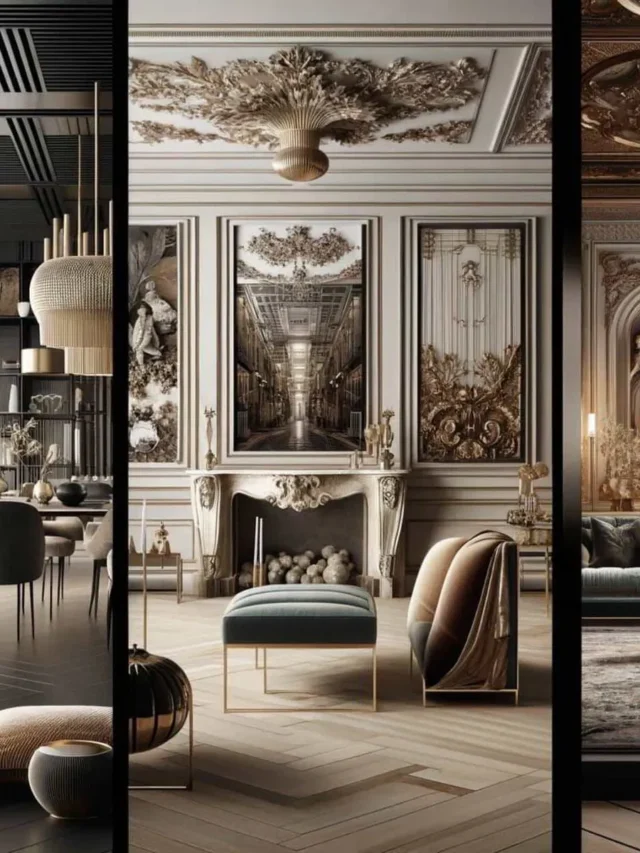 A_sophisticated_luxurious_interior_design_collage_showcasing_three_distinct_styles__Modern_Traditional_and_Transitional-2868447