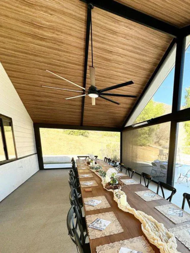 Eco-Conscious Laminate Hall Ceilings