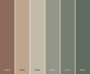 Hall Guest Room Colour Combination Earthy Tones